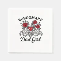 Bgm Bad Girl II Classic - Skeleton Heart Hands  Napkins