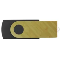 Swivel Flash Drive - Bamboo