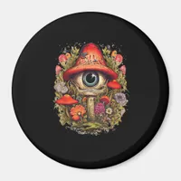 Cottagecore Aesthetic Mushroom Goblincore Design Magnet
