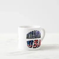 Missouri Picture and USA Text Espresso Cup