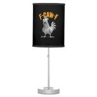 Funny F Caw F Chicken Classic Retro Style Table Lamp