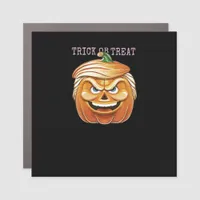 Pumpkin Donald, Funny Halloween Scary Classic Car Magnet