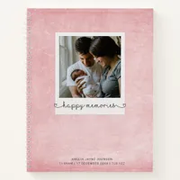 Happy Memories Baby Memory Book Keepsake Journal