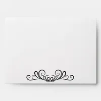 Elegant Funeral Stationery Envelope