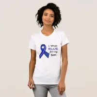 I Wear Blue e for my Son CFS Shirt