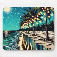 Romantic Pretty Coastal Art  Mouse Pad