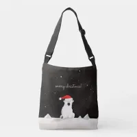 Merry Christmas Polar Bear! Crossbody Bag