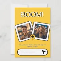 Boom, Dating App Matched Photo Profiles  Holiday Card