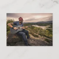 Guitar or Music Lesson Business Card