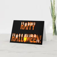 Halloween Squash Text Card