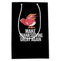 Make Thanksgiving Great Again Trumpkin – Basic Pum Medium Gift Bag