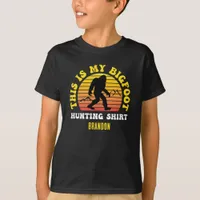 This is My Bigfoot Sasquatch Hunting T-Shirt