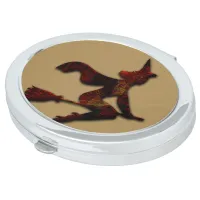 Witching Hour Silhouette Compact Mirror