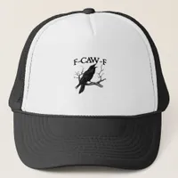 F-Caw-F Classic Vintage Graphic Trucker Hat