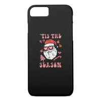 Groovy Christmas Santa Tis The Season iPhone 8/7 Case