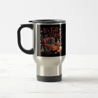 Crow It’s Fall Y’all Pumpkins Fall Autumn Hallowee Travel Mug