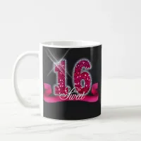 Sweet Sixteen Sparkle Pink ID117 Coffee Mug