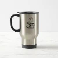 Cottagecore Aesthetic Frog Mushroom Toad Goblincor Travel Mug