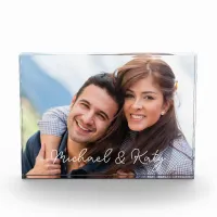 Happy Couple Photo | Personalized Photo Block