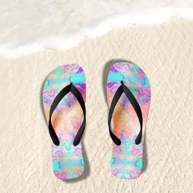 Kaleidoscopic symmetry flip flops