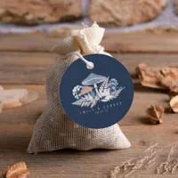 Wild & Whimsical Motif Wedding Rd ID1110 Favor Tags