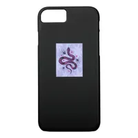 Whimsigoth Snake Spiders Flowers iPhone 8/7 Case