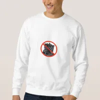 No Kings In The USA America Say No King Classic Re Sweatshirt