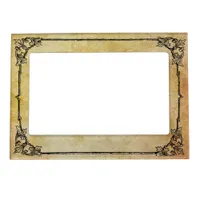 Vintage, romantic magnetic frame