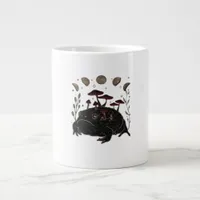 Academia Moon Witchy Goblincore Aesthetic Frog Cla Giant Coffee Mug