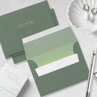 Mood Gradient Wedding Spring Meadow ID741 Envelope