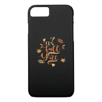 Happy Fall Y’all It’s Fall Y’all Retro Classic iPhone 8/7 Case