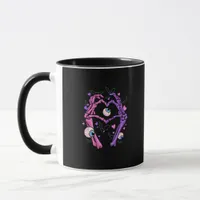Heart Skeleton Hands - Halloween Pastel Goth Eyeba Mug