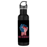 No Kings Anti Classic Retro Style Stainless Steel Water Bottle