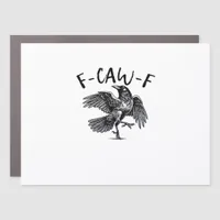 F-Caw-F Essential Classic Style Car Magnet