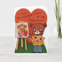 I Can Picture You As My Valentine Holiday Card
