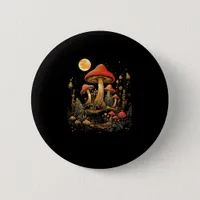 Cottagecore Mushroom Cottagecore Aesthetic Goblinc Button