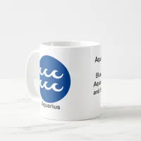 Mug - Zodiac Color for Aquarius