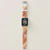 Elegant 32nd Bronze Wedding Anniversary Apple Watch Band