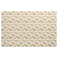 Palomino Horses Equine Pattern Fabric