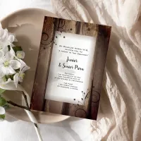 Rustic Country Barn Wood Junior / Senior Prom Invitation