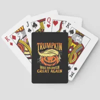 Trumpkin - Donald  Make Halloween Great Again  Poker Cards