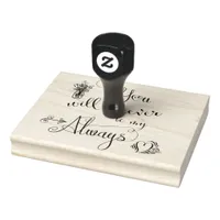 BOHO | You Will Forever be my Always Rubber Stamp