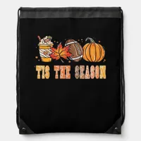 Tis The Season Football By Creative Drawstring Bag