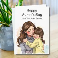 Happy Auntie's Day | July  Card