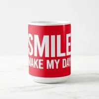 SMILE Make My Day  Coffee Mug