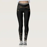 Minimalist simplistic girls design leggings