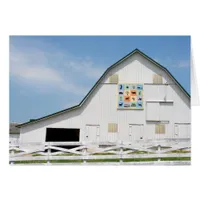 The White Barn with a Quilt