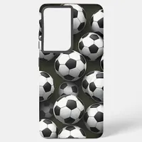 Soccer Balls Samsung Galaxy S21 Ultra Case