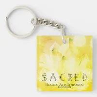 *~* "SACRED"  SWAG Crystals Events  Weddings Keychain