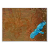 Soar Grunge Photo Print